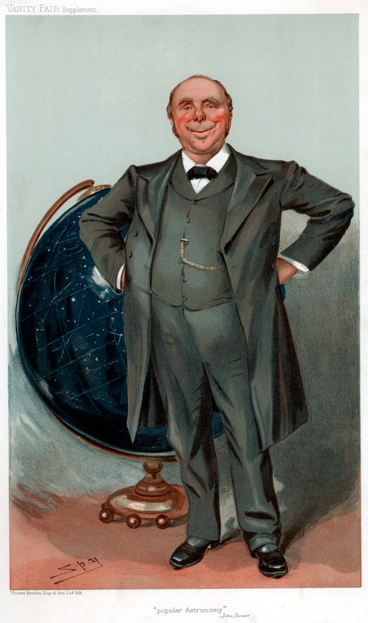 Robert Stawell Ball, astronome britannique, mathématicien, conférencier et vulgarisateur scientifique, 1905 - Leslie Matthew Ward