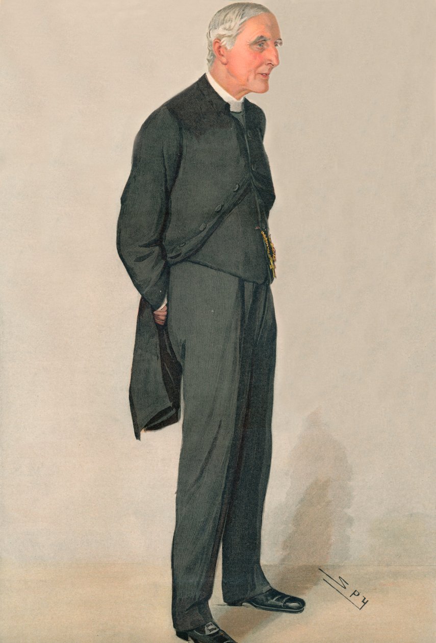 Le révérend Joseph Wood, D.D. Directeur de Harrow, 1910 - Leslie Matthew Ward