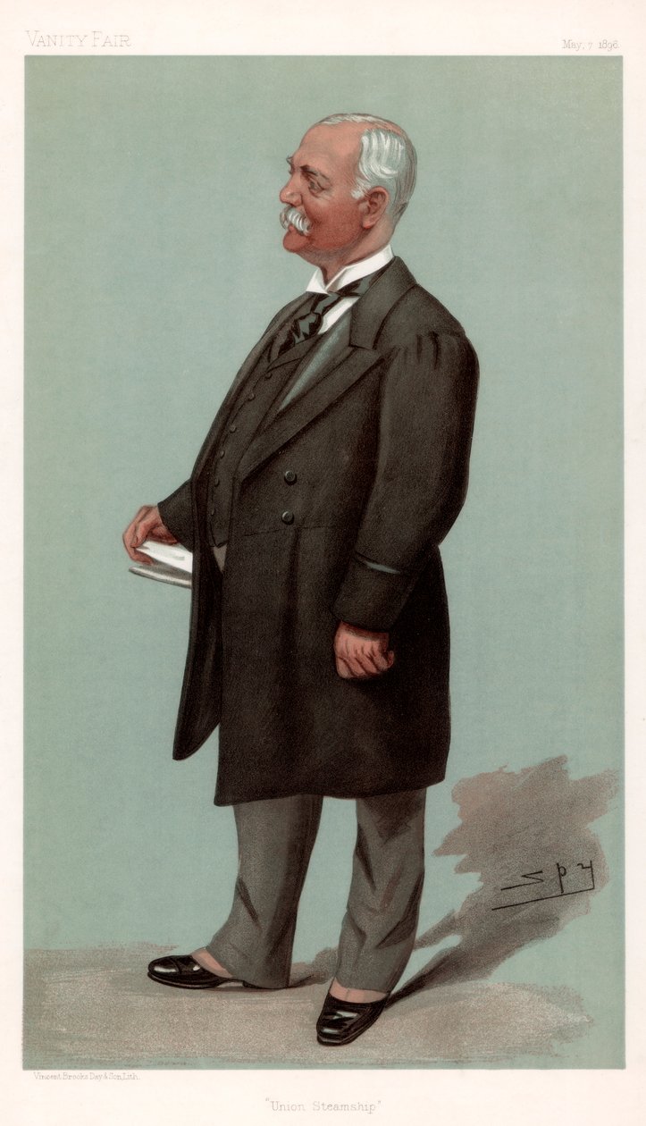 Union Steamship Sir Francis Henry Evans, homme d