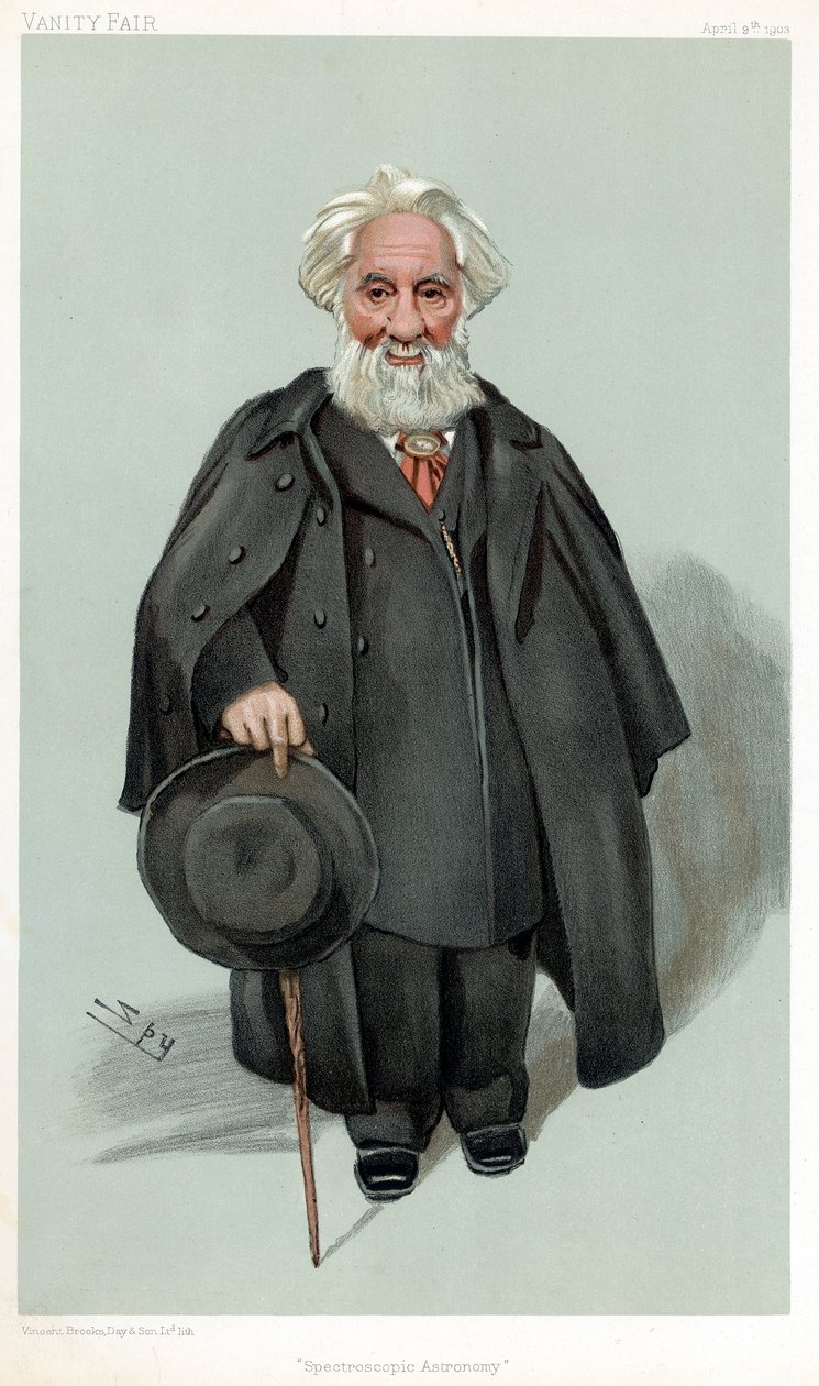 William Huggins, astronome et spectroscopiste britannique, 1903 - Leslie Matthew Ward