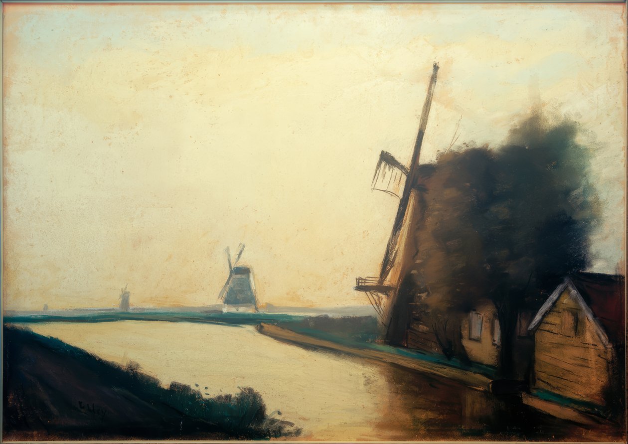 Moulin à vent - Lesser Ury