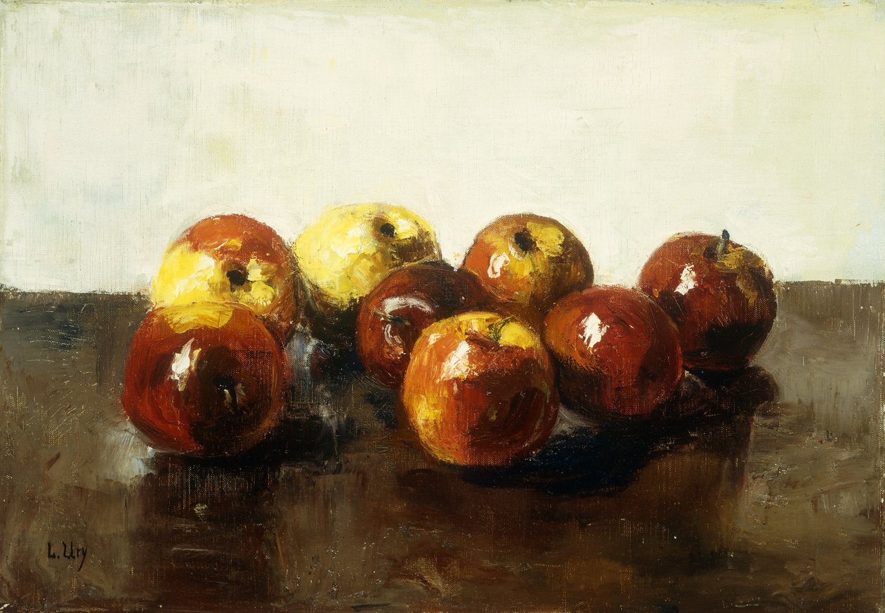 Nature morte de pommes - Lesser Ury
