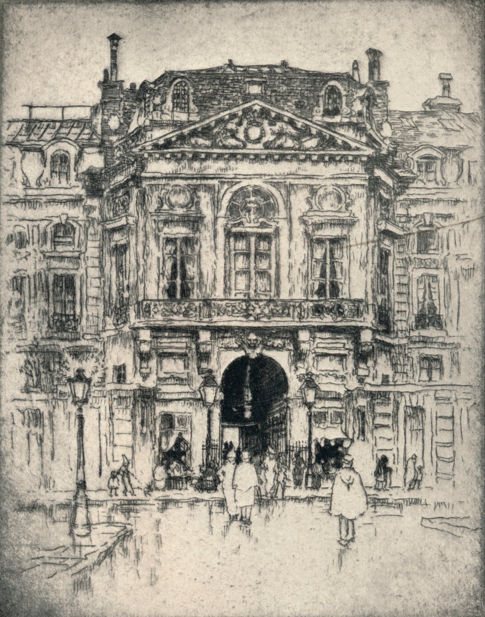 La Porte de Valois, Palais-Royal - Lester George Hornby