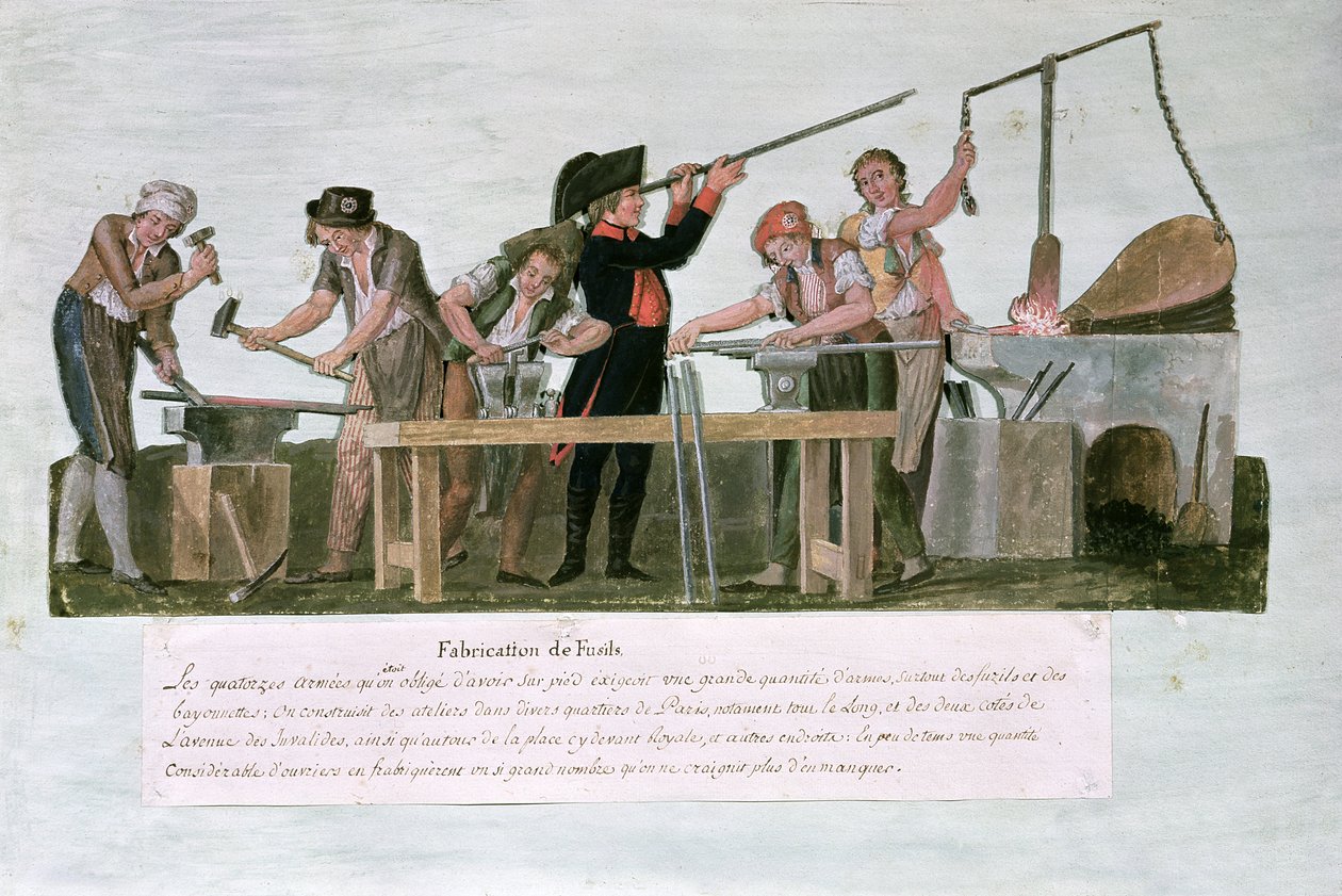Atelier de fabricants de fusils - Lesueur Brothers