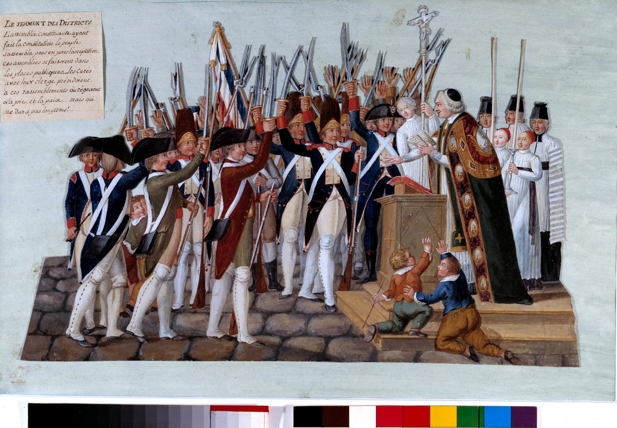 Révolution française: le serment des districts - Lesueur Brothers