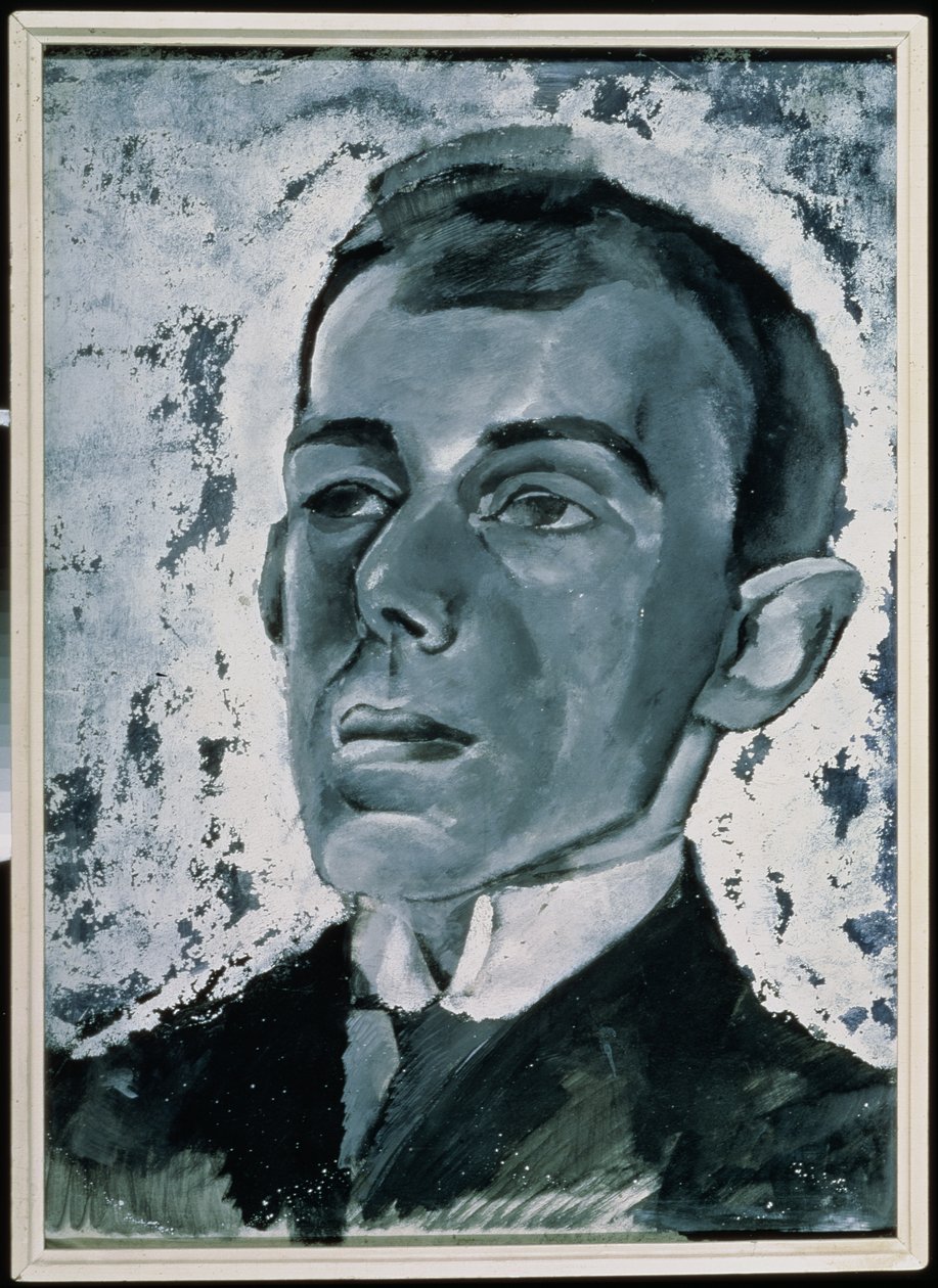 Portrait du poète Ossip Mandelstam (1891-1938) - Lev Aleksandrovitc Bruni