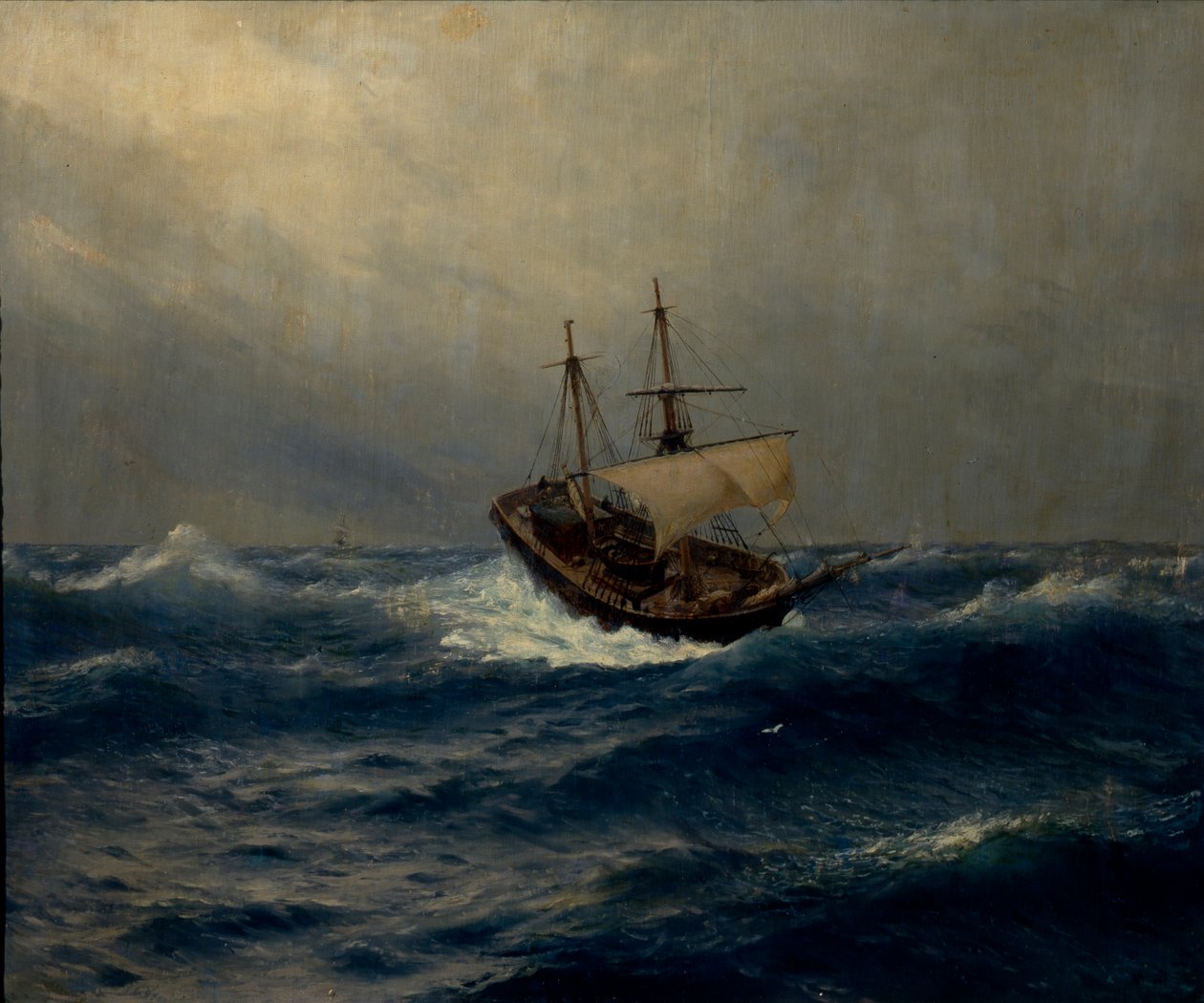 Tempête sur la mer, 1887 - Lev Felixovich Lagorio