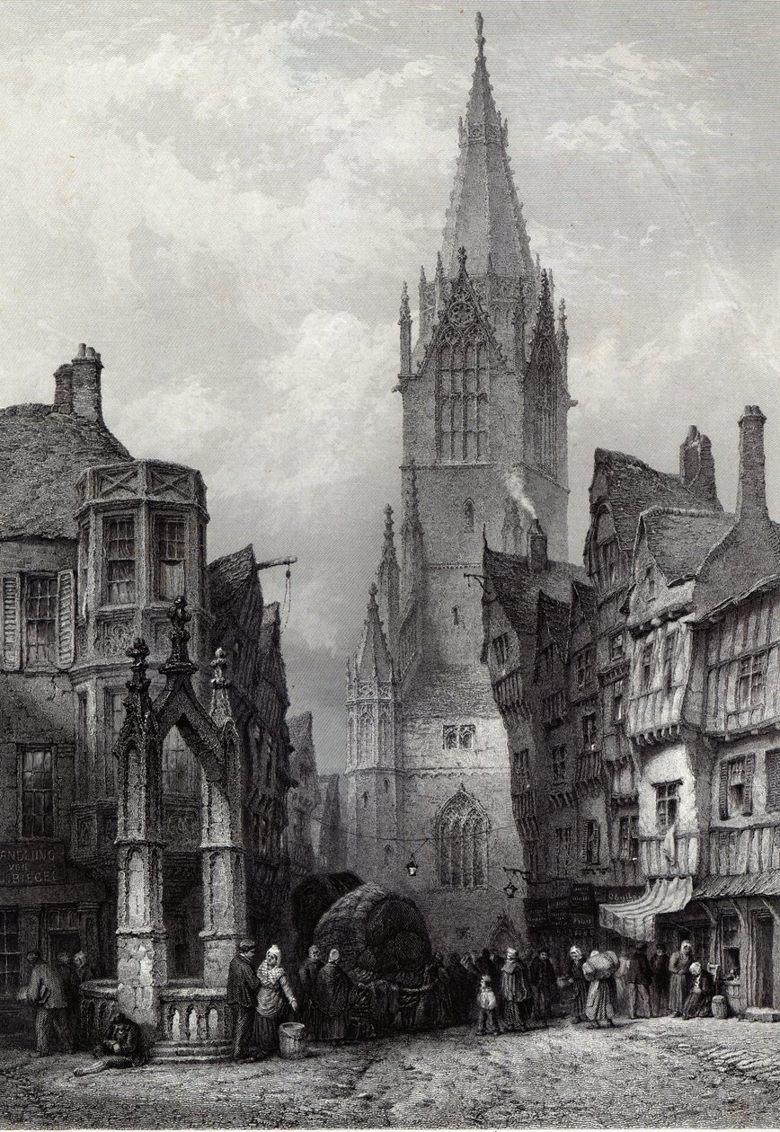 Reutlingen, gravé par J.J. Crew, imprimé par Cassell und Company Ltd. - Lewis John Wood