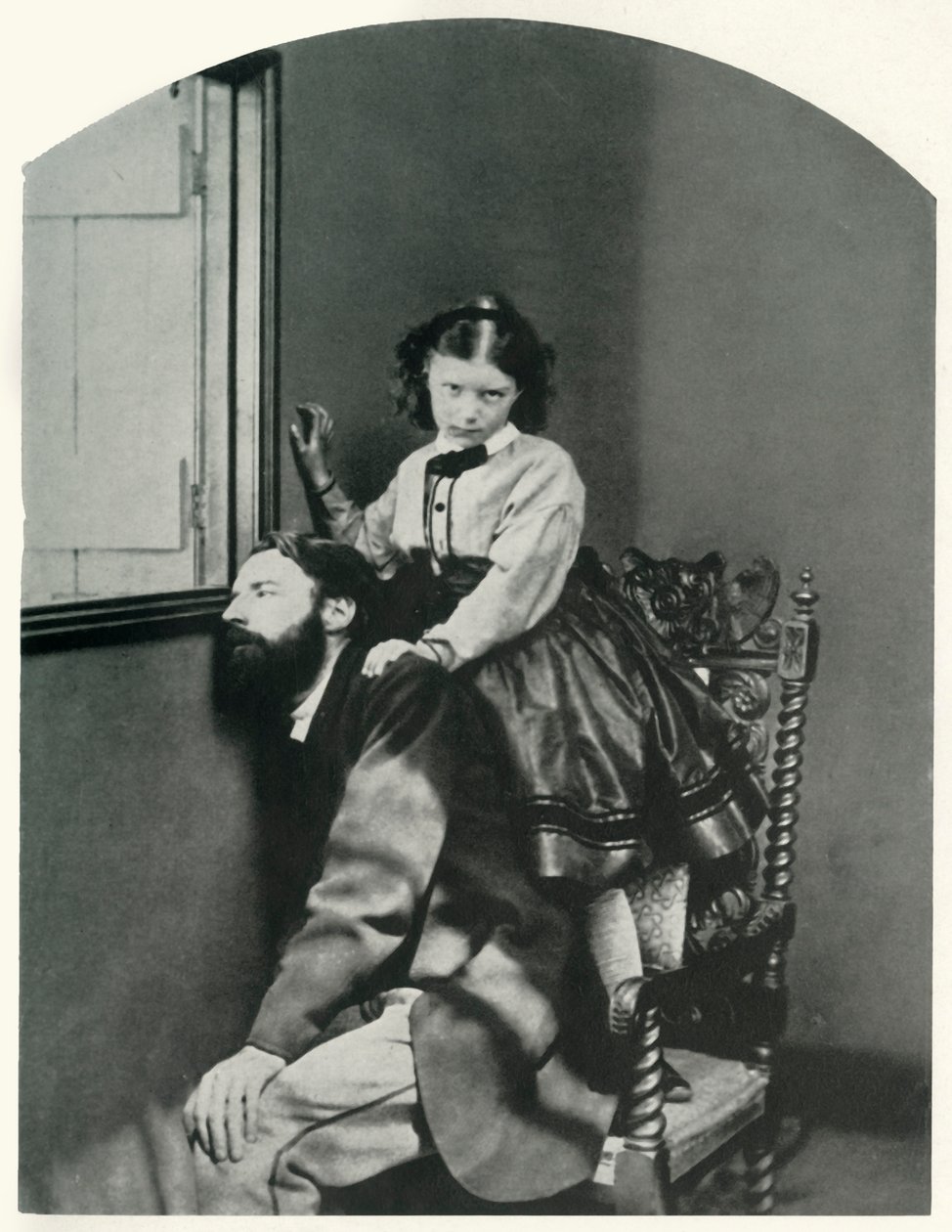 À la fenêtre, vers 1860, 1948 - Lewis Carroll