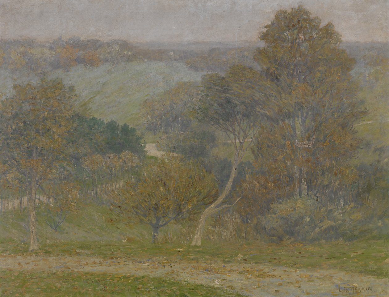 Colline et creux, c.1896 - Lewis Henry Meakin