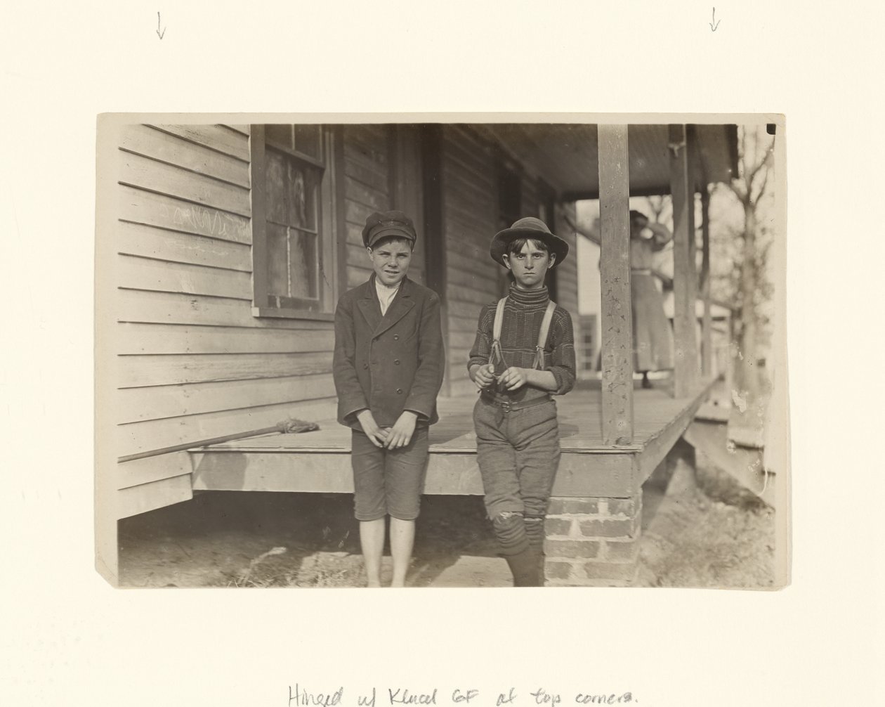 [Morris Small et John Lewis, Chester, Caroline du Sud] - Lewis W. Hine