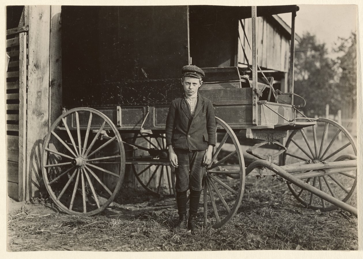 [Orley Shrouce, 10 ans, 8 Ozark Mill, Gastonia, Caroline du Nord] - Lewis W. Hine