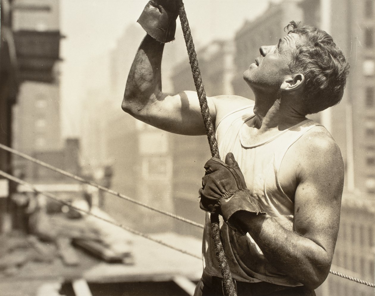 Empire State (Le préposé au levage) - Lewis Wickes Hine