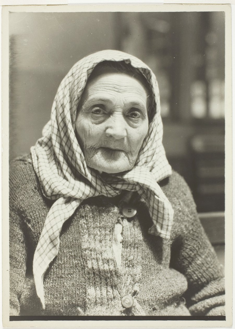 Grand-mère juive, Ellis Island - Lewis Wickes Hine