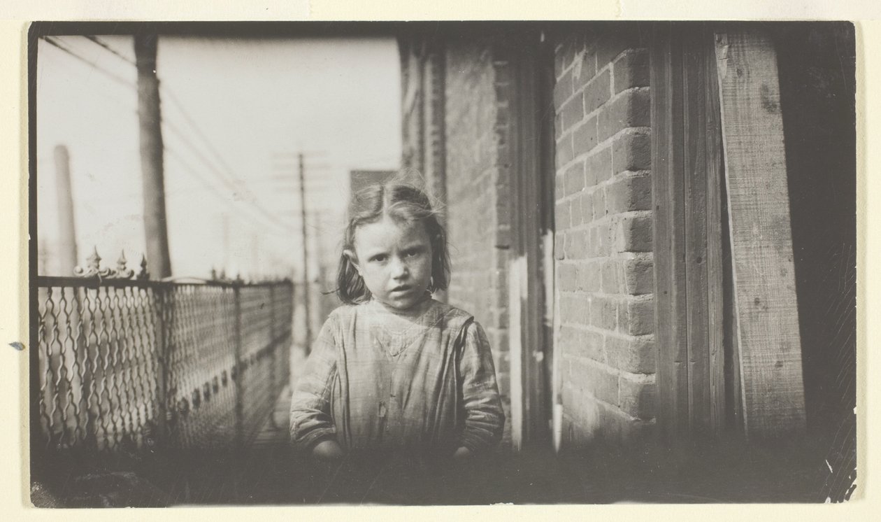 Lilie Stainers, 7 ans. Atlanta, Géorgie - Lewis Wickes Hine