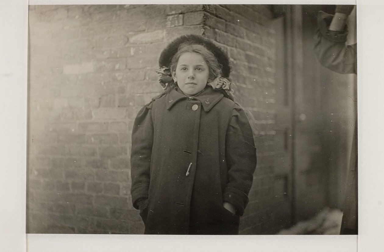 Mary Horn, Hartford, Connecticut, mars 1909 - Lewis Wickes Hine