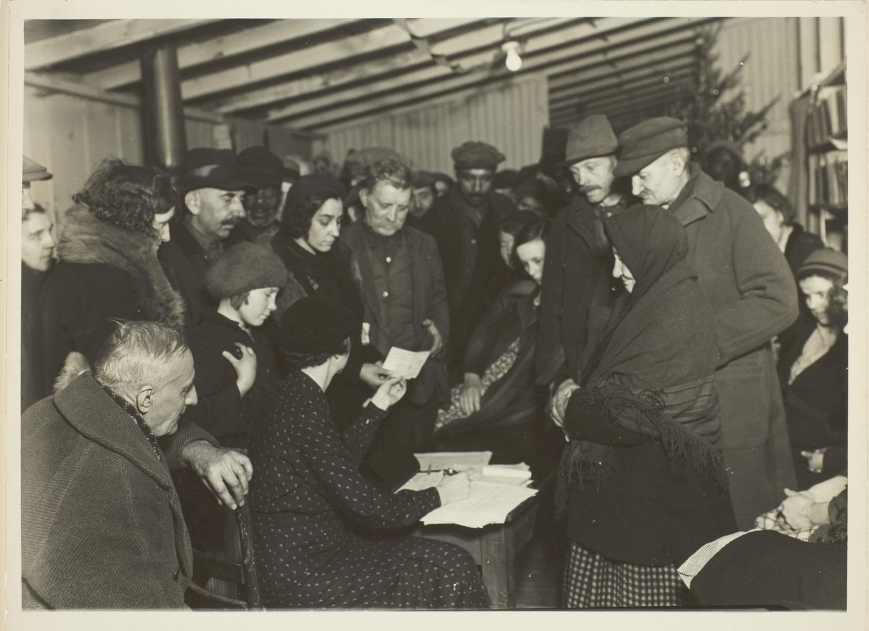 Chèques de secours de la WPA remis aux mineurs au chômage, Scott