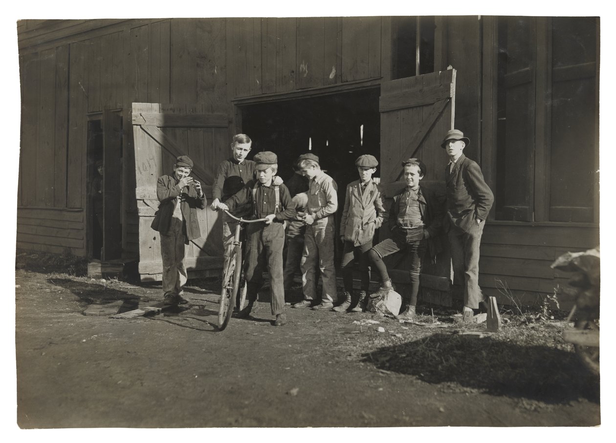 Fabrique de bouteilles de Woodbury - Lewis Wickes Hine