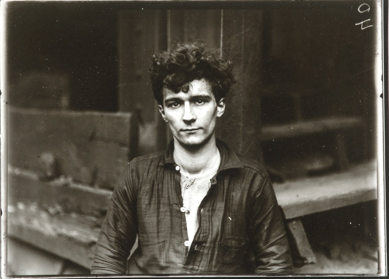 Jeune ouvrier sidérurgiste allemand, Pittsburgh - Lewis Wickes Hine