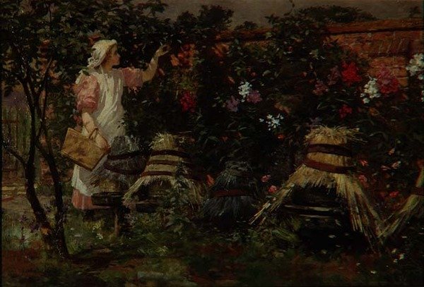 Fille et ruches - Lexden L. Pocock