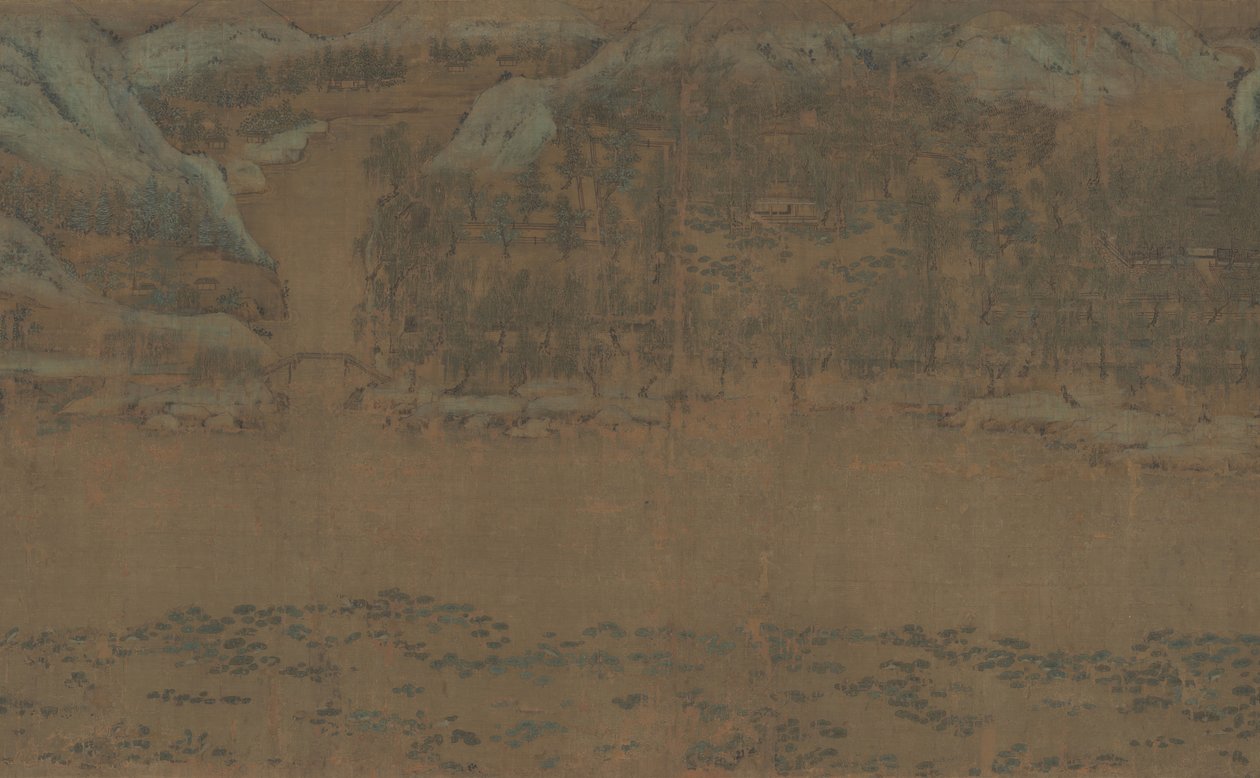 Lodge du pêcheur au mont Xisai, vers 1170 - Li Jie