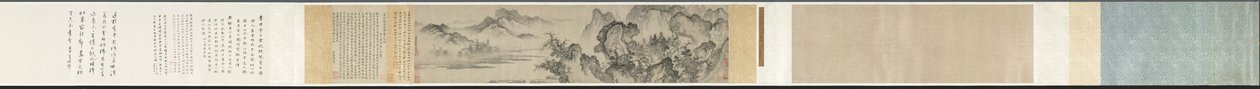 Conversion de cinq Bhiksu par Bouddha, milieu du 14ème siècle - Li Sheng