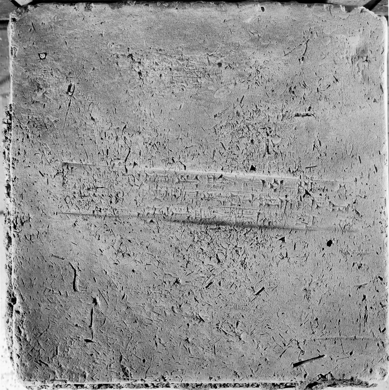 Alchimie et chimie ancienne, inscription cunéiforme sur une brique babylonienne ancienne - Unbekannt Unbekannt