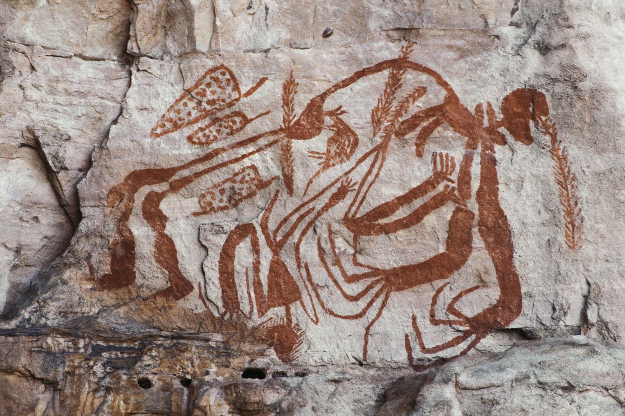 Mythologie aborigène, Burrunggui, Terre d
