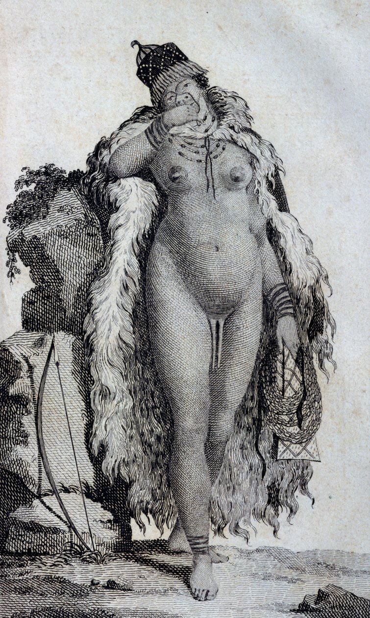 Femme ethnique Khoikhoi (Hottentots), d