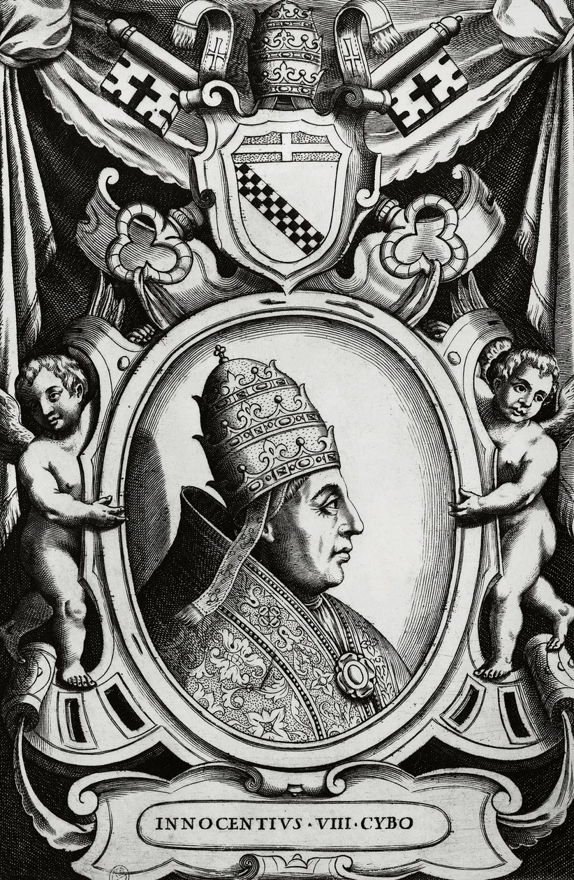 Portrait du Pape Innocent VIII (Giovanni Battista Cybo) - Unbekannt Unbekannt