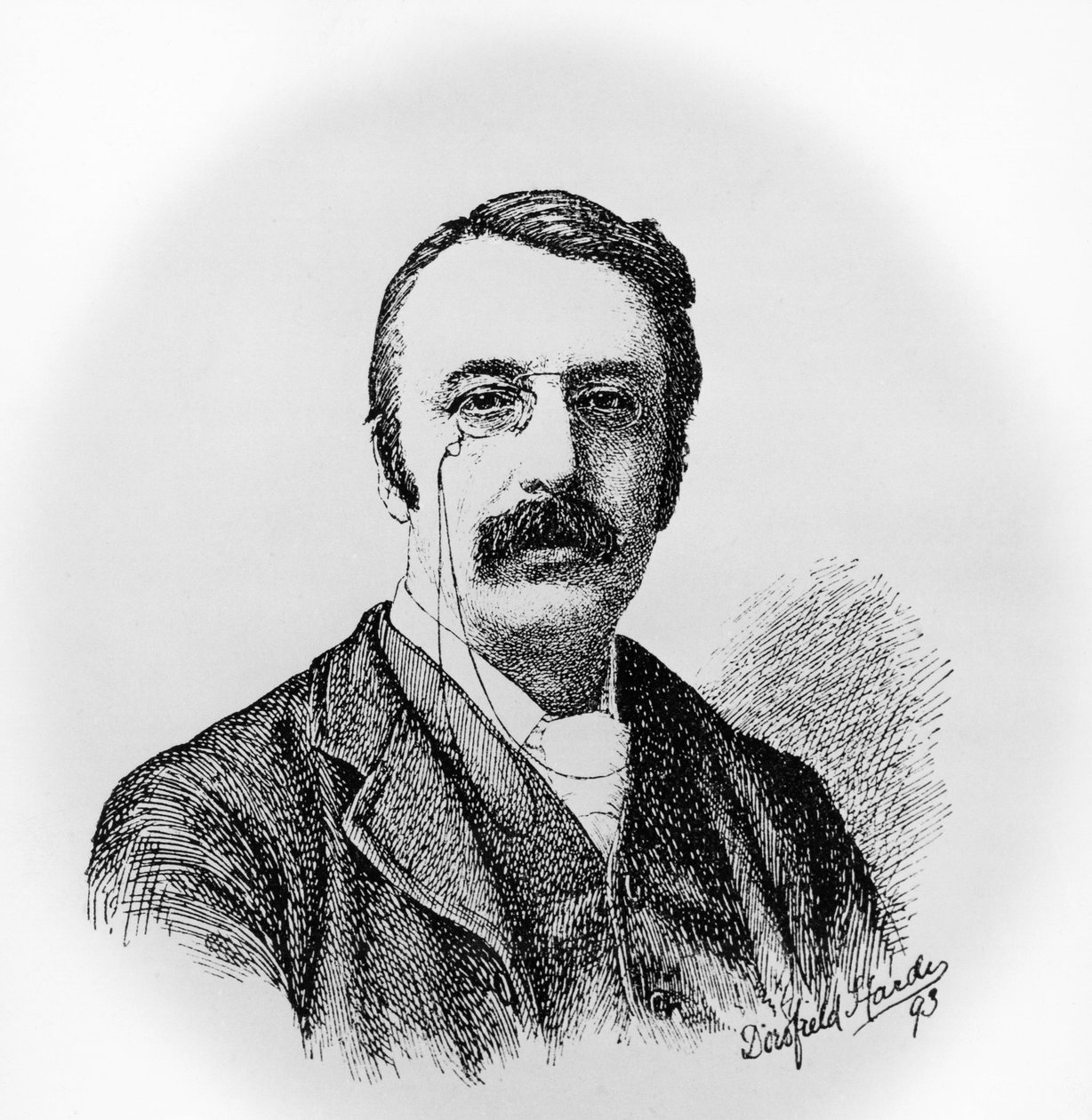 Portrait de Sir Charles Villiers Stanford, compositeur et chef d