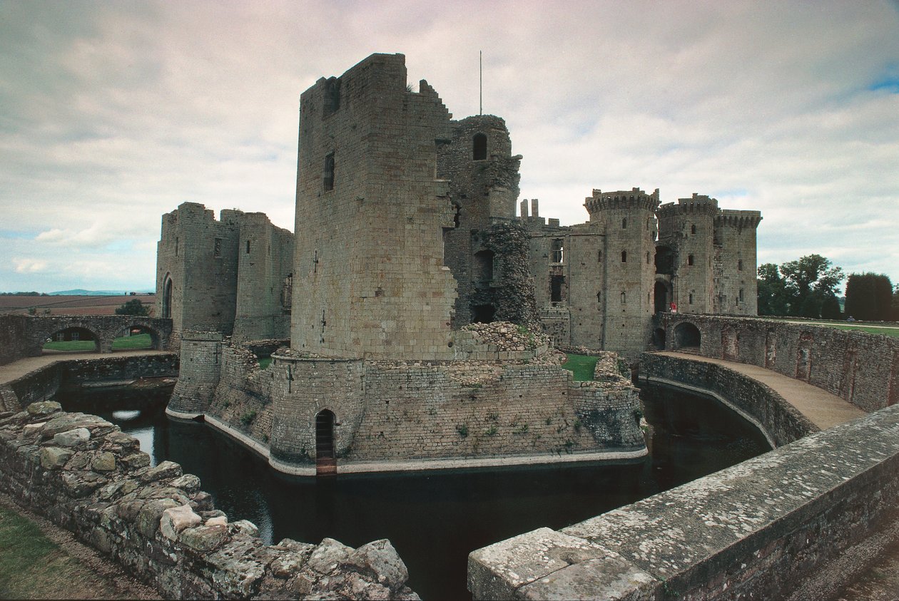Château de Raglan, Monmouthshire, Pays de Galles, Royaume-Uni - Unbekannt Unbekannt