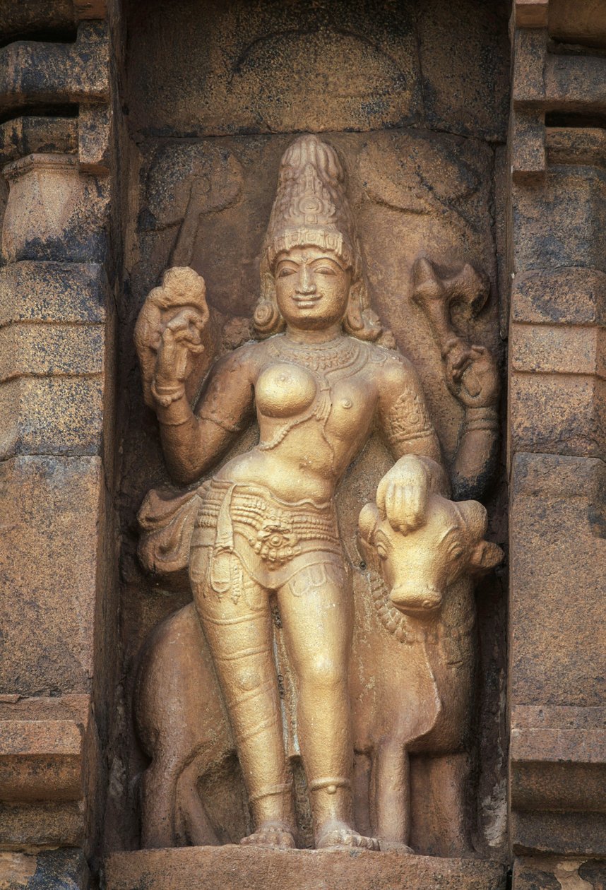 Relief représentant Parvati, temple Brihadisvara, Gangaikonda Cholapuram, Tamil Nadu, Inde - Unbekannt Unbekannt
