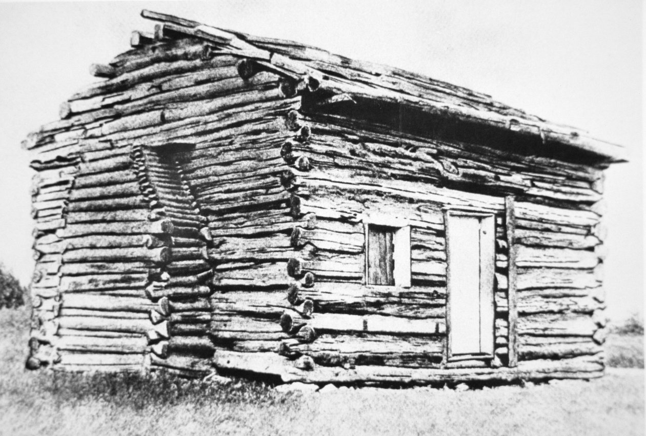 La cabane en rondins où est né Abraham Lincoln - Unbekannt Unbekannt