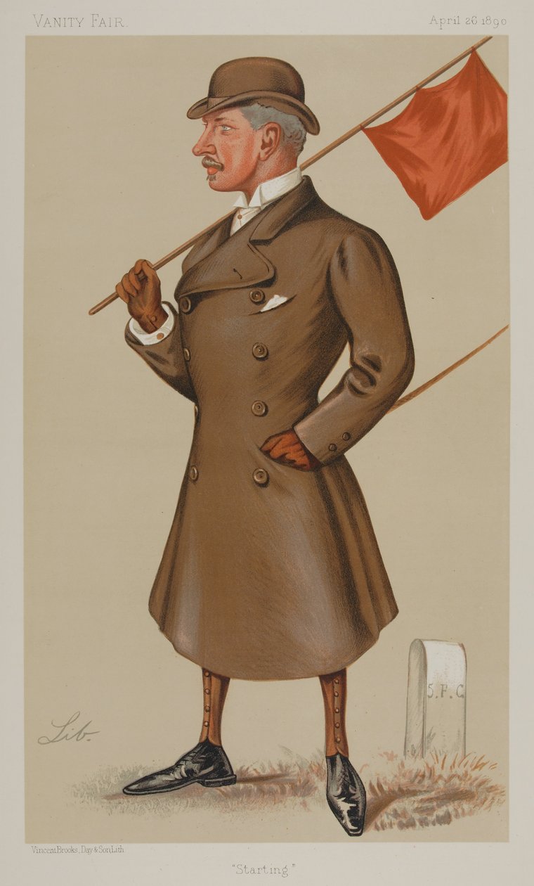 Lord Marcus Beresford, Vanity Fair, 1890-04-26 - Liborio Prosperi