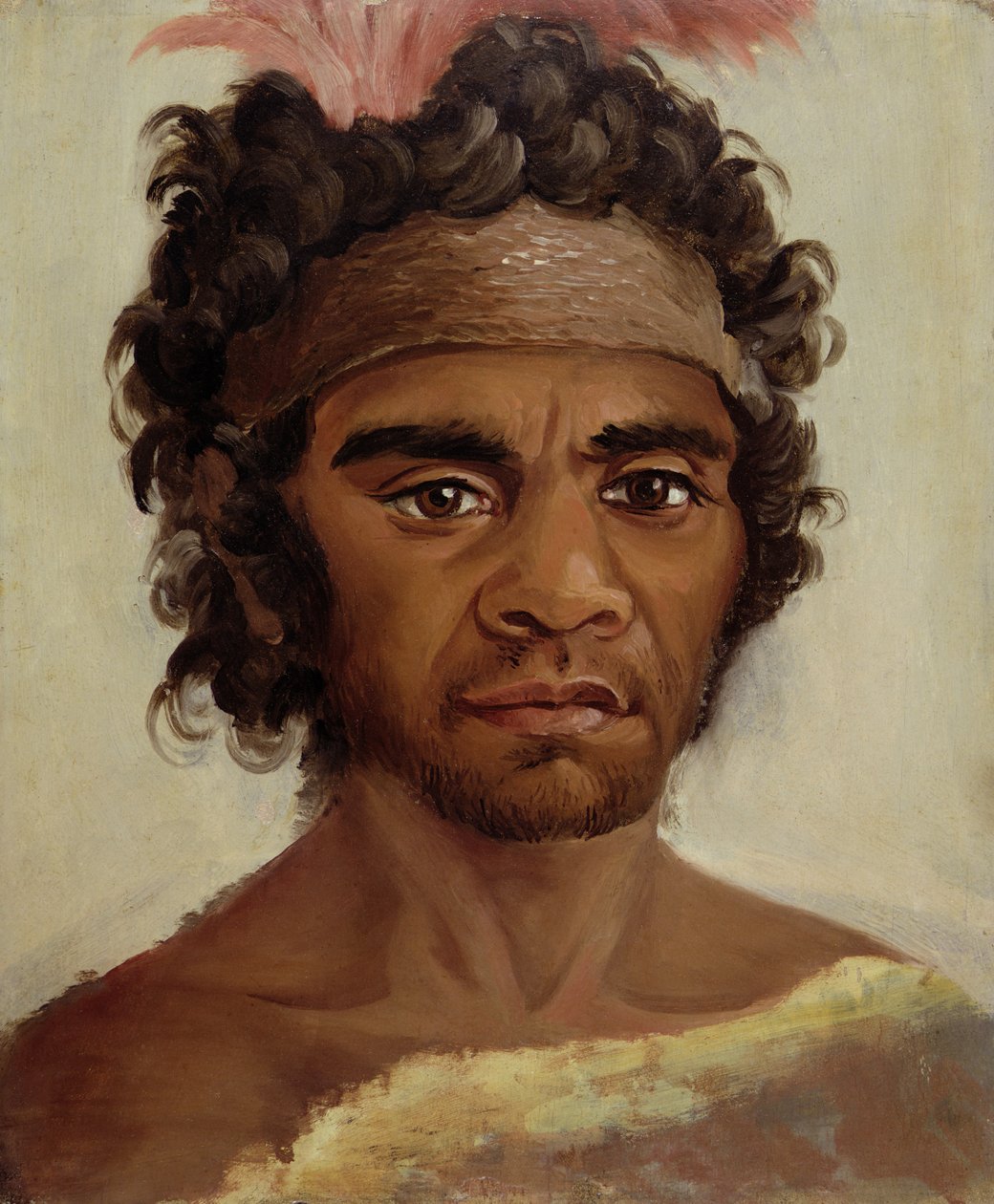 Un des aborigènes de Nouvelle-Galles du Sud ami du Gouverneur Macquarie - Lieutenant George Austin Woods