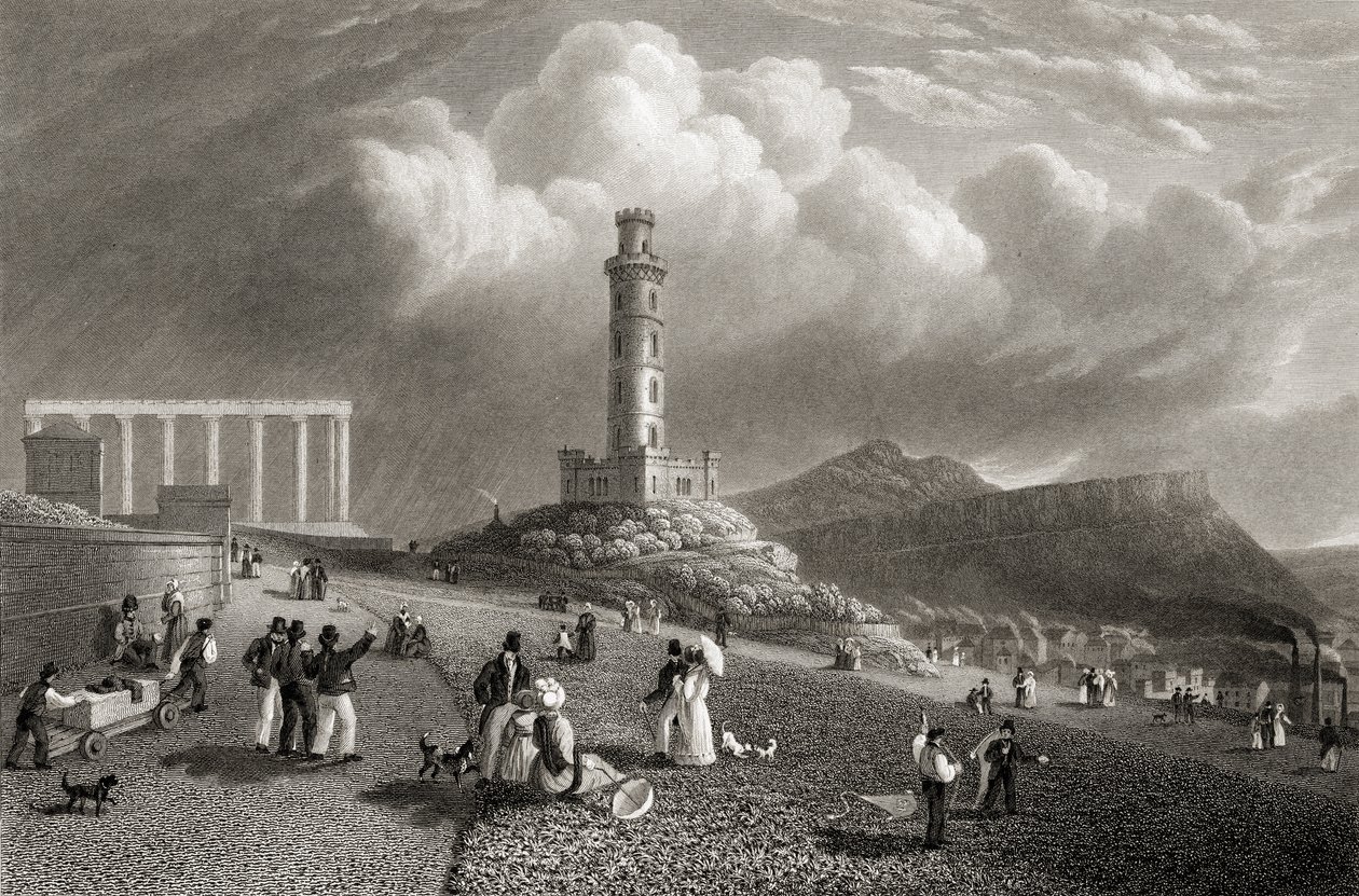 Monument de Nelson, Calton Hill, Édimbourg, de 
