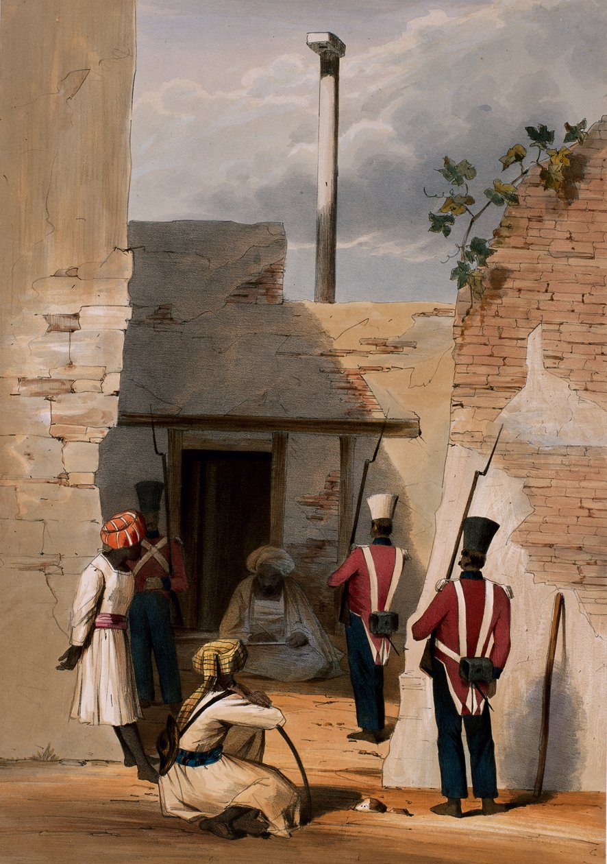 La prison de Hadjee Khan Kakus - Cabool, de 