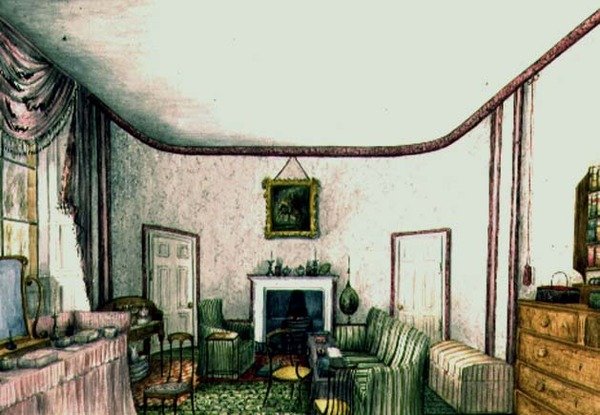 La chambre rose à Aynhoe - Lili Cartwright