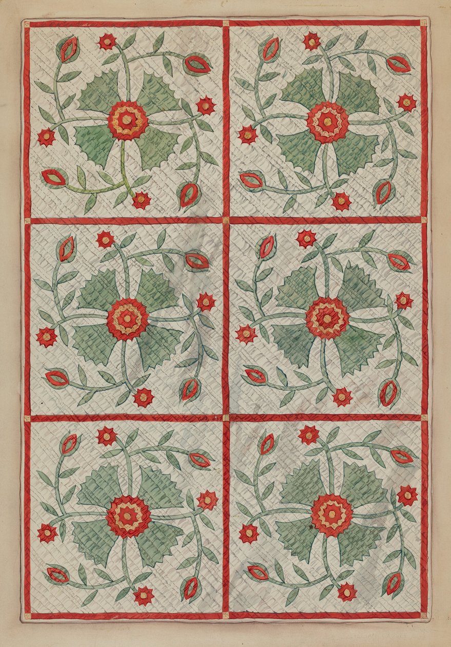Couverture, vers 1937 - Lillian Causey