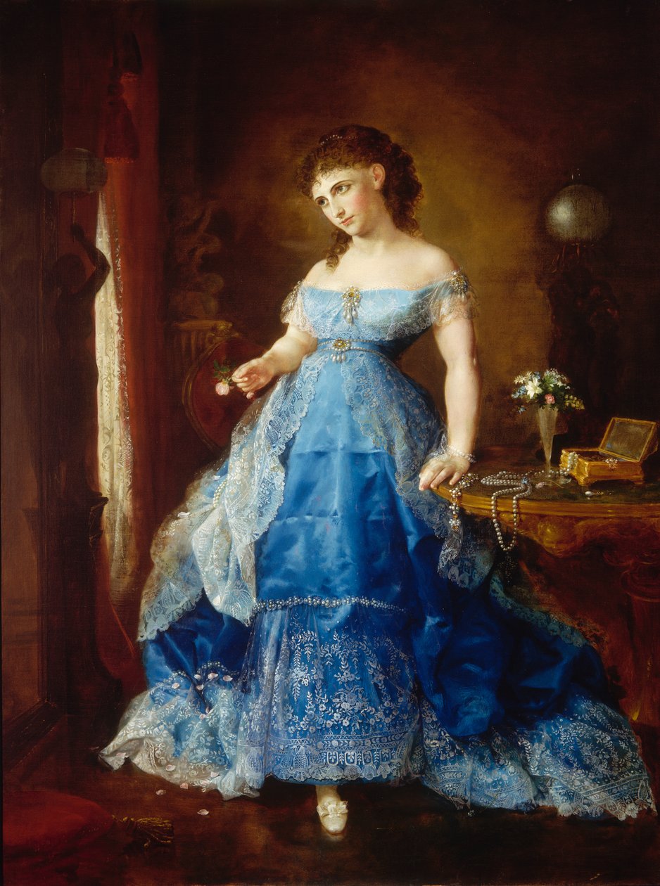 Nous devons tous les deux disparaître Mme Fithian, 1869 - Lilly Martin Spencer