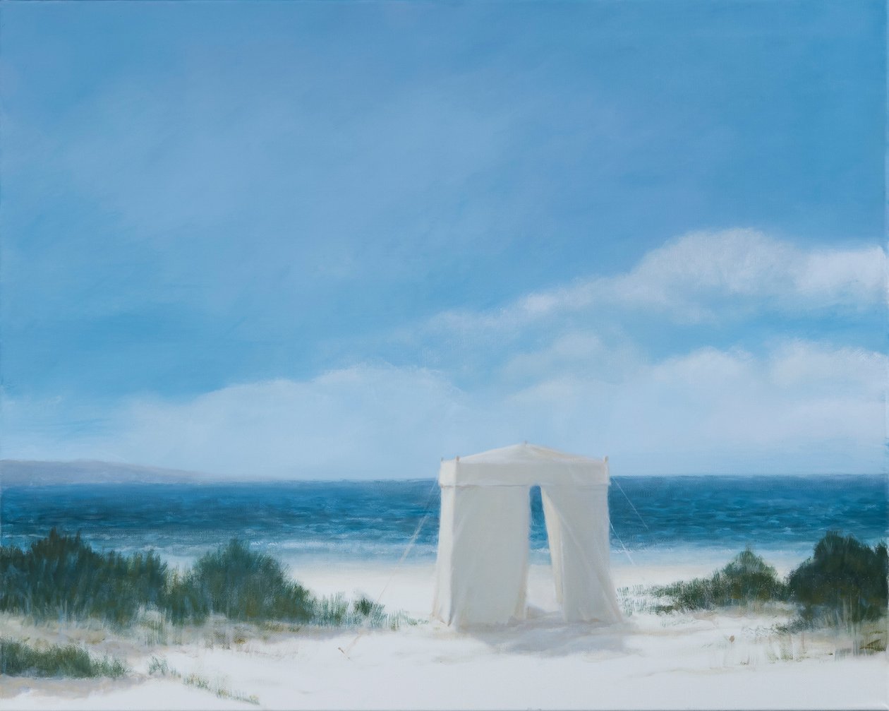 Tente de plage, 2012 - Lincoln Seligman
