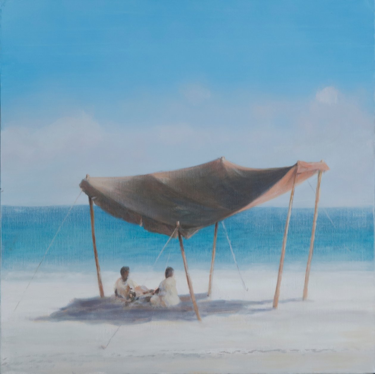 Tente de plage, 2012 - Lincoln Seligman