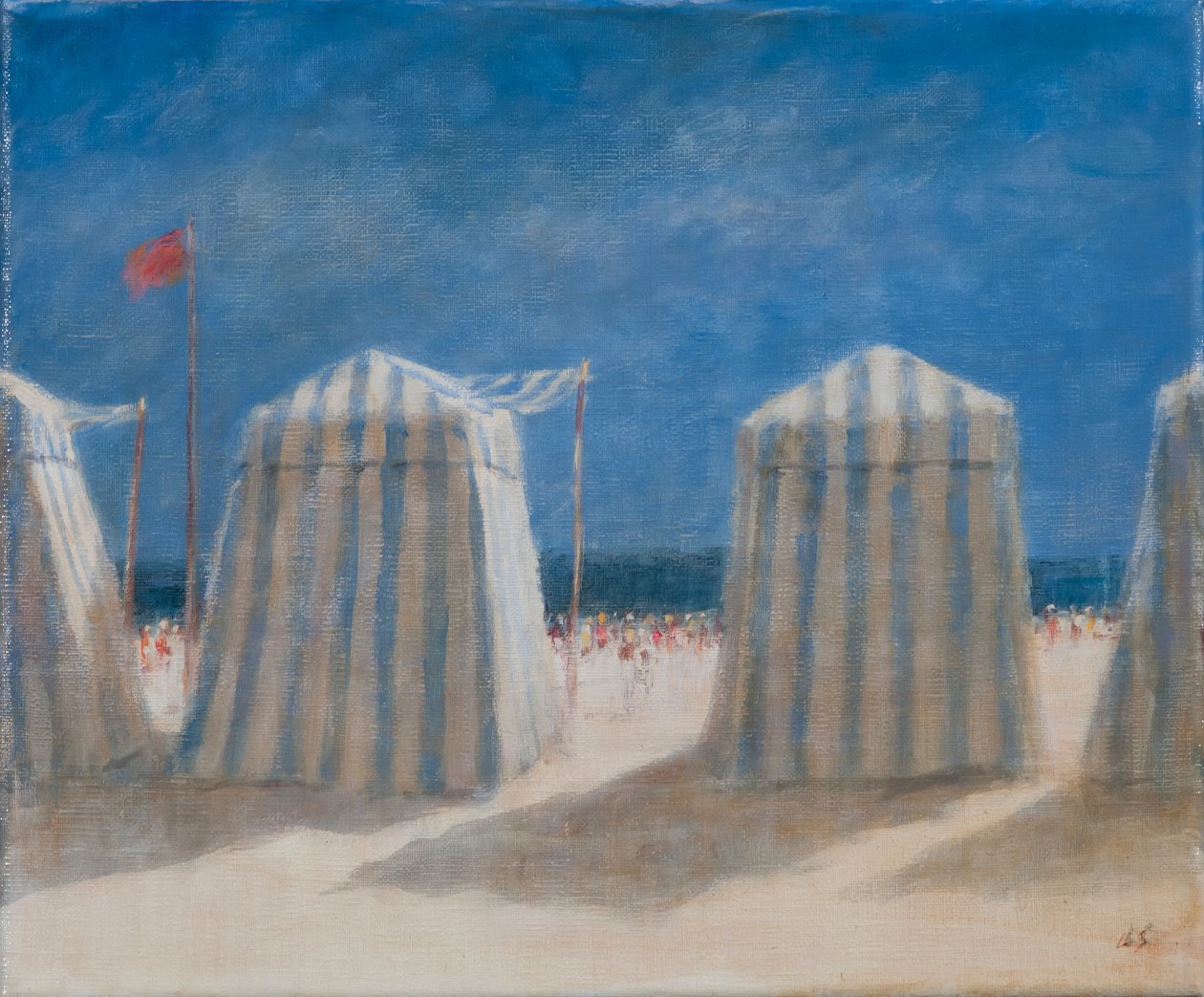 Tentes de plage, Bretagne - Lincoln Seligman