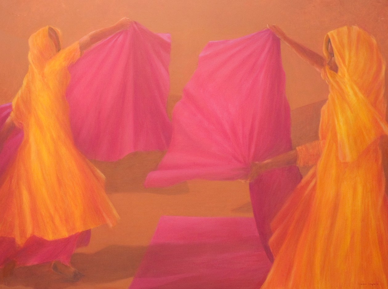 Pliage de saris, 2010 - Lincoln Seligman