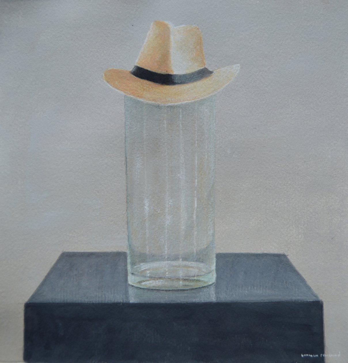 Panama sur un bocal en verre - Lincoln Seligman