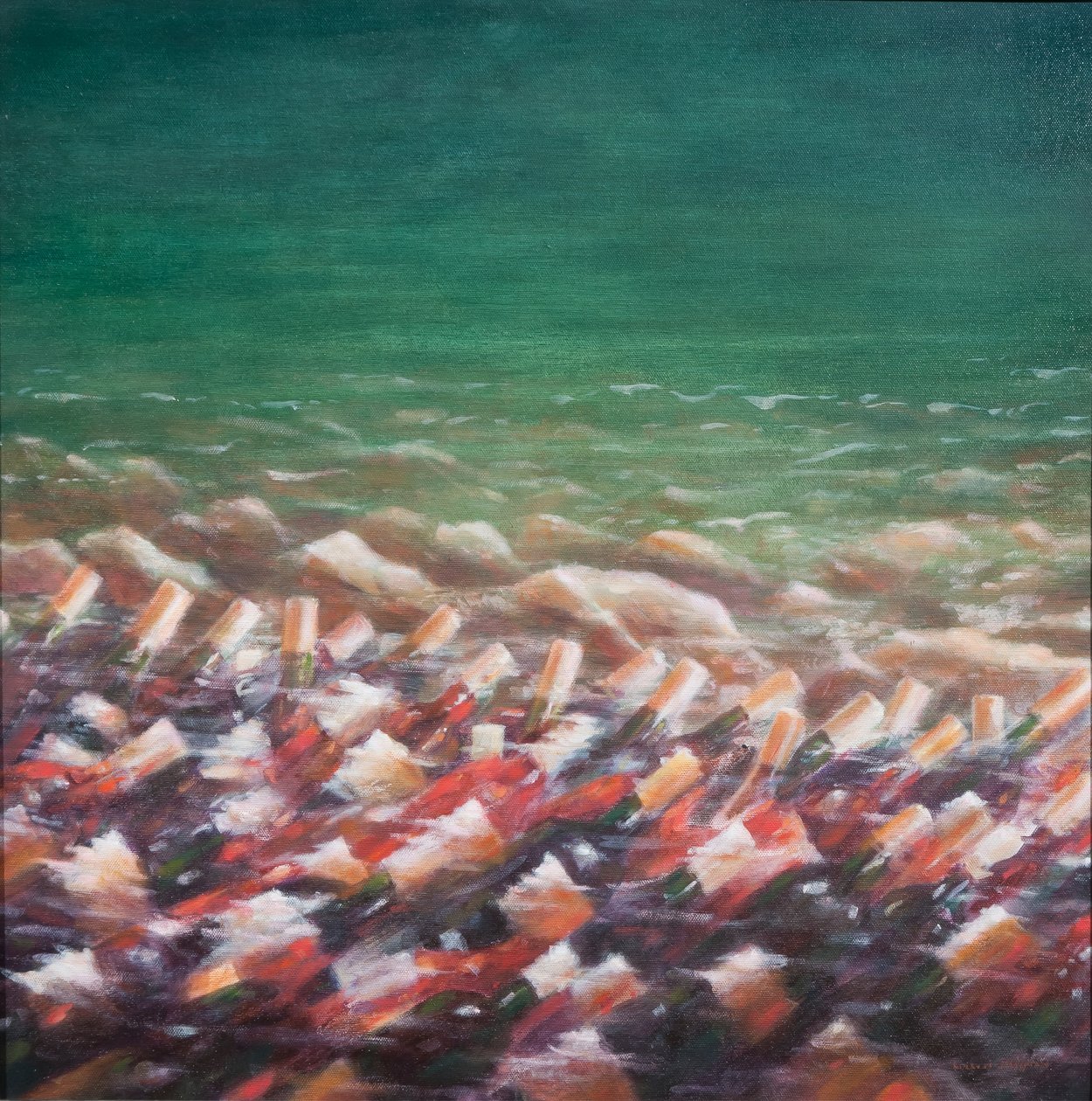 Rouge et rose refroidissant, 2012 - Lincoln Seligman