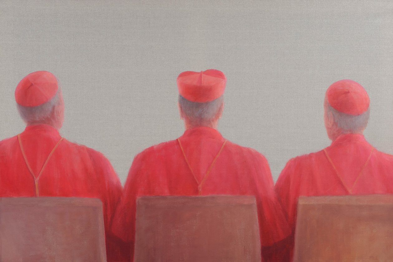 Trois cardinaux II, 2012 - Lincoln Seligman