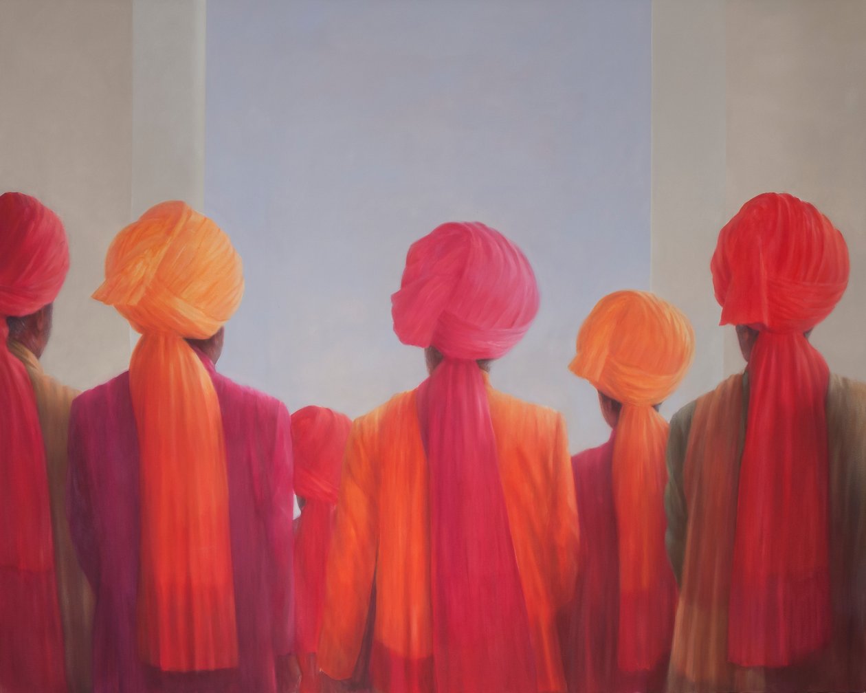 Groupe de turbans, 2012 - Lincoln Seligman