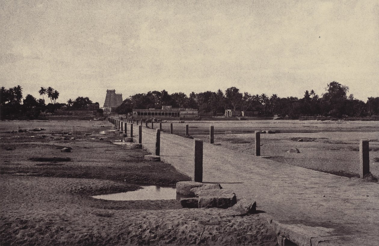 Madura : La rivière Vygay, avec chaussée, jusqu